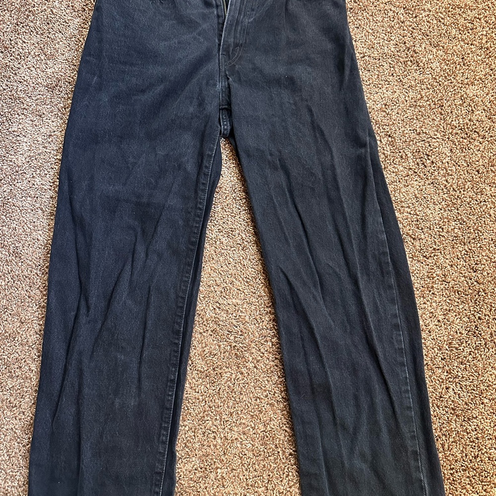 Levi's Women's Black Boyfriend Jeans